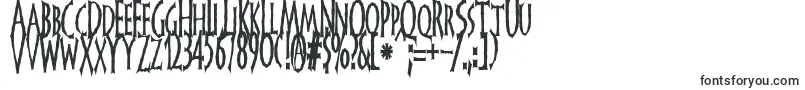 Шрифт FrankendorkTall – крутые шрифты