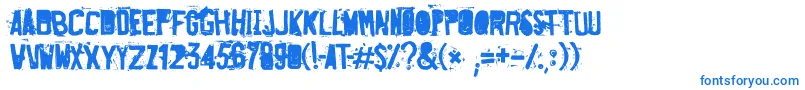 Police DestroyedLicensePlate – polices bleues