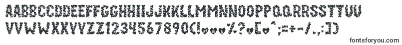 Paper Hearts Font – Love Fonts