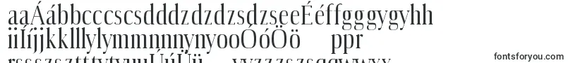 Шрифт ProducerRegular – венгерские шрифты