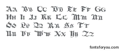 Blackinitialtext Font