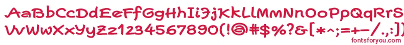 EscriptwideLtBold Font – Red Fonts