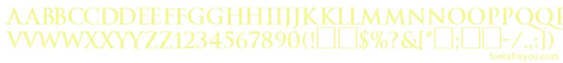 TraditionBoldDb Font – Yellow Fonts