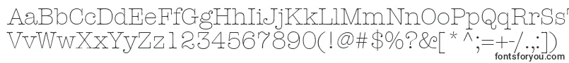 KeyboardLightSsiLight Font – Fonts for KOMPAS-3D