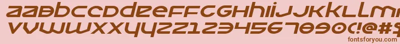 More about Opilioexpital Font Opilioexpital Font – Brown Fonts on Pink Background