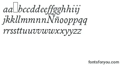 WorcesterserialItalic font – spanish Fonts (Latin America)