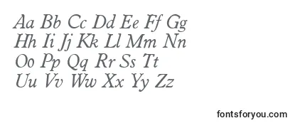 WorcesterserialItalic Font
