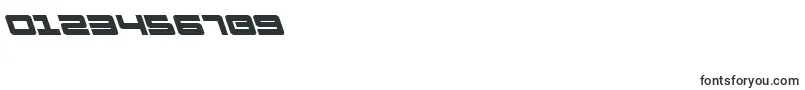 PulseRifleLeftalic Font – Fonts for Numbers and Digits