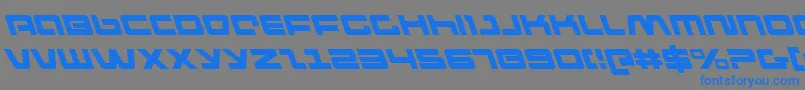 Saiba mais sobre a fonte PulseRifleLeftalic Fonte PulseRifleLeftalic – fontes azuis em um fundo cinza