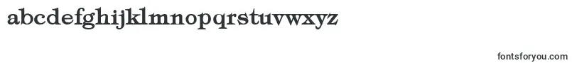 Fonte TypographyTimesBold – fontes do alfabeto