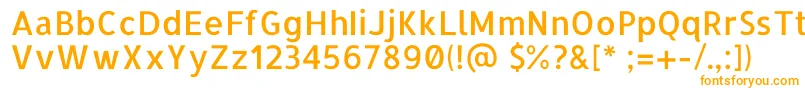 AllertaRegular Font – Orange Fonts