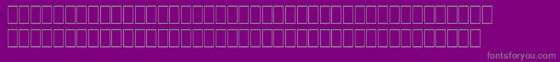 フォントWpArabicSihafa – 紫の背景に灰色の文字