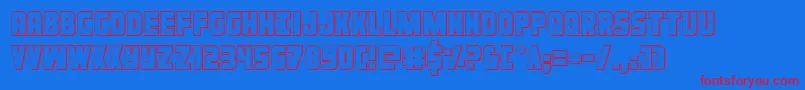 More about Ironforge3D Font Ironforge3D Font – Red Fonts on Blue Background