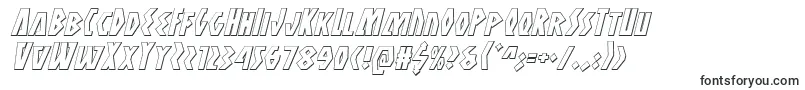 Шрифт Antikythera3Dital – шрифты для рекламы