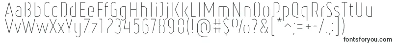 RulerStencilThin-fontti – Alkavat R:lla olevat fontit