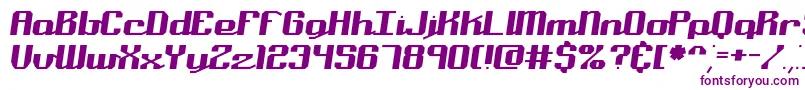 NominalBrk Font – Purple Fonts on White Background