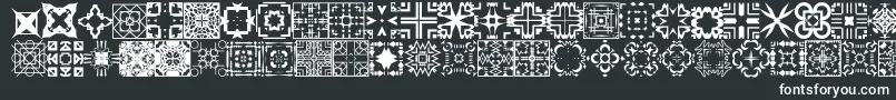 Шрифт FontcoDesigns1 – белые шрифты