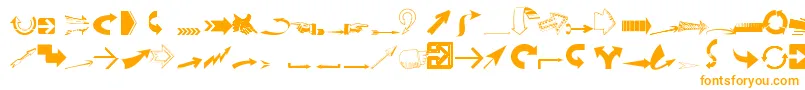 Ideaarrows Font – Orange Fonts