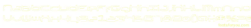 ThundergodIiOutline Font – Yellow Fonts
