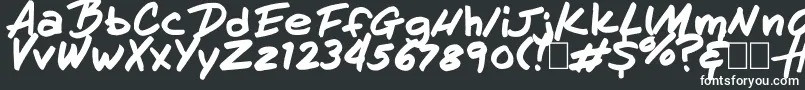 HandOfHenry Font – White Fonts