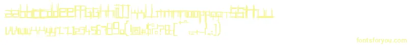 BruisedTen Font – Yellow Fonts