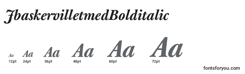 JbaskervilletmedBolditalic Font Sizes