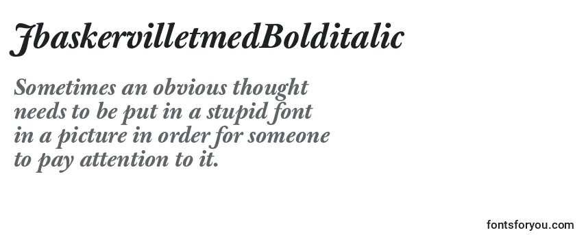 JbaskervilletmedBolditalic Font