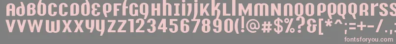 More about Y2kAnalogLegacy Font Y2kAnalogLegacy Font – Pink Fonts on Gray Background