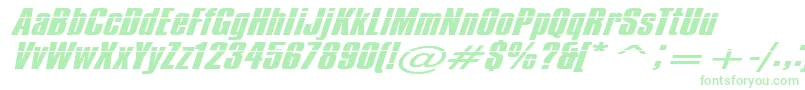 Impossible500 Font – Green Fonts