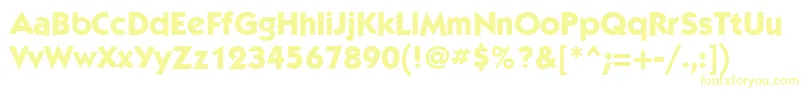 KabelcttMediumBold Font – Yellow Fonts