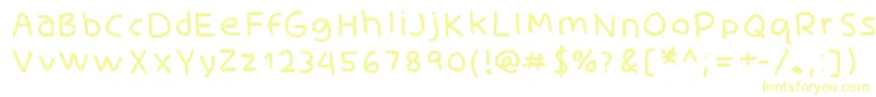 SkidoothinRh Font – Yellow Fonts