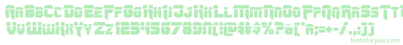 フォントOmegaforcelaser11 – 緑のフォント
