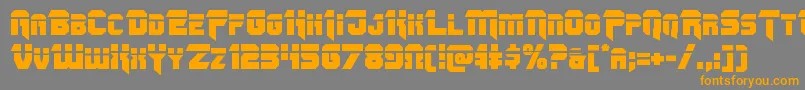 Подробнее о шрифте Omegaforcelaser11 Шрифт Omegaforcelaser11 – оранжевые шрифты на сером фоне