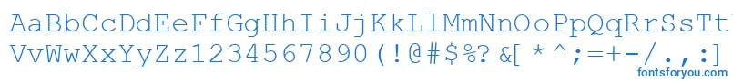 CourierNewKoi8 Font – Blue Fonts