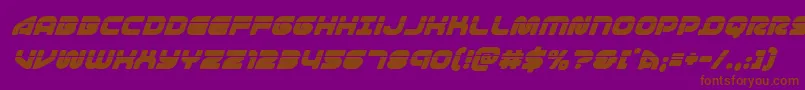 fuente 1stenterpriseslasersuperital – Fuentes Marrones Sobre Fondo Morado
