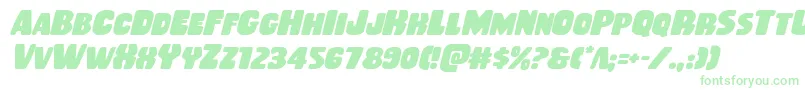 Rubberboyital Font – Green Fonts