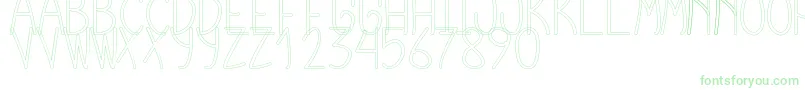 CursiExtraTfbHollow Font – Green Fonts