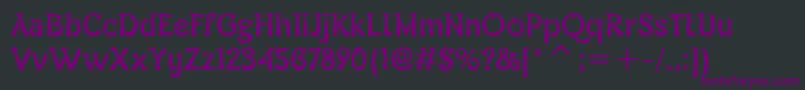 fuente TypadositcTt – Fuentes Moradas Sobre Fondo Negro