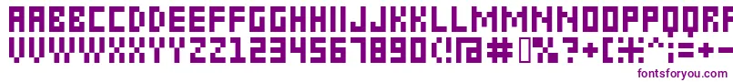 6px2bus Font – Purple Fonts