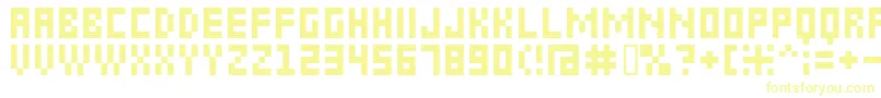 6px2bus Font – Yellow Fonts