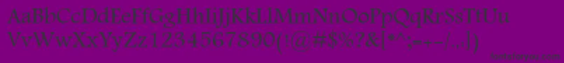 KhalaadDawlat Font – Black Fonts on Purple Background