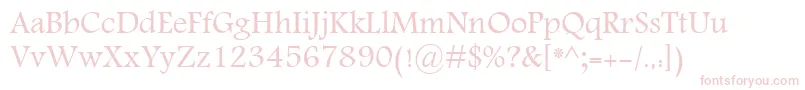 KhalaadDawlat Font – Pink Fonts on White Background