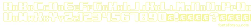 Underwho Font – Yellow Fonts