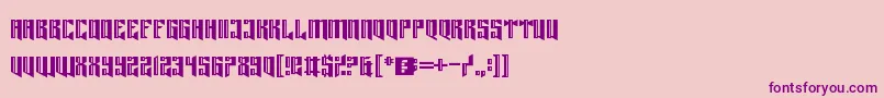 LordJuusaiReigns Font – Purple Fonts on Pink Background