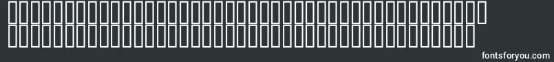 Swamp500 Font – White Fonts on Black Background