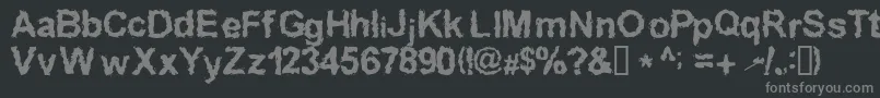 Подробнее о шрифте Inkedw Шрифт Inkedw – серые шрифты на чёрном фоне