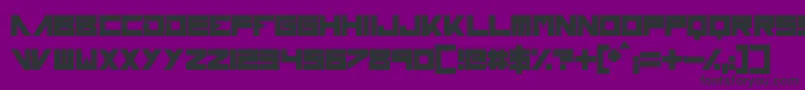 ForeverAfter Font – Black Fonts on Purple Background