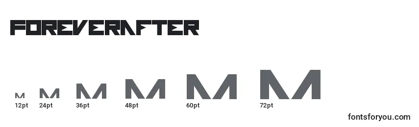 ForeverAfter Font Sizes