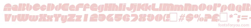 DiscoItalic Font – Pink Fonts