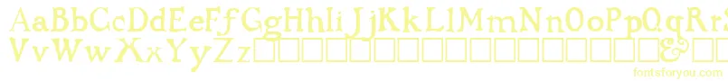 DarkAgesRegular Font – Yellow Fonts